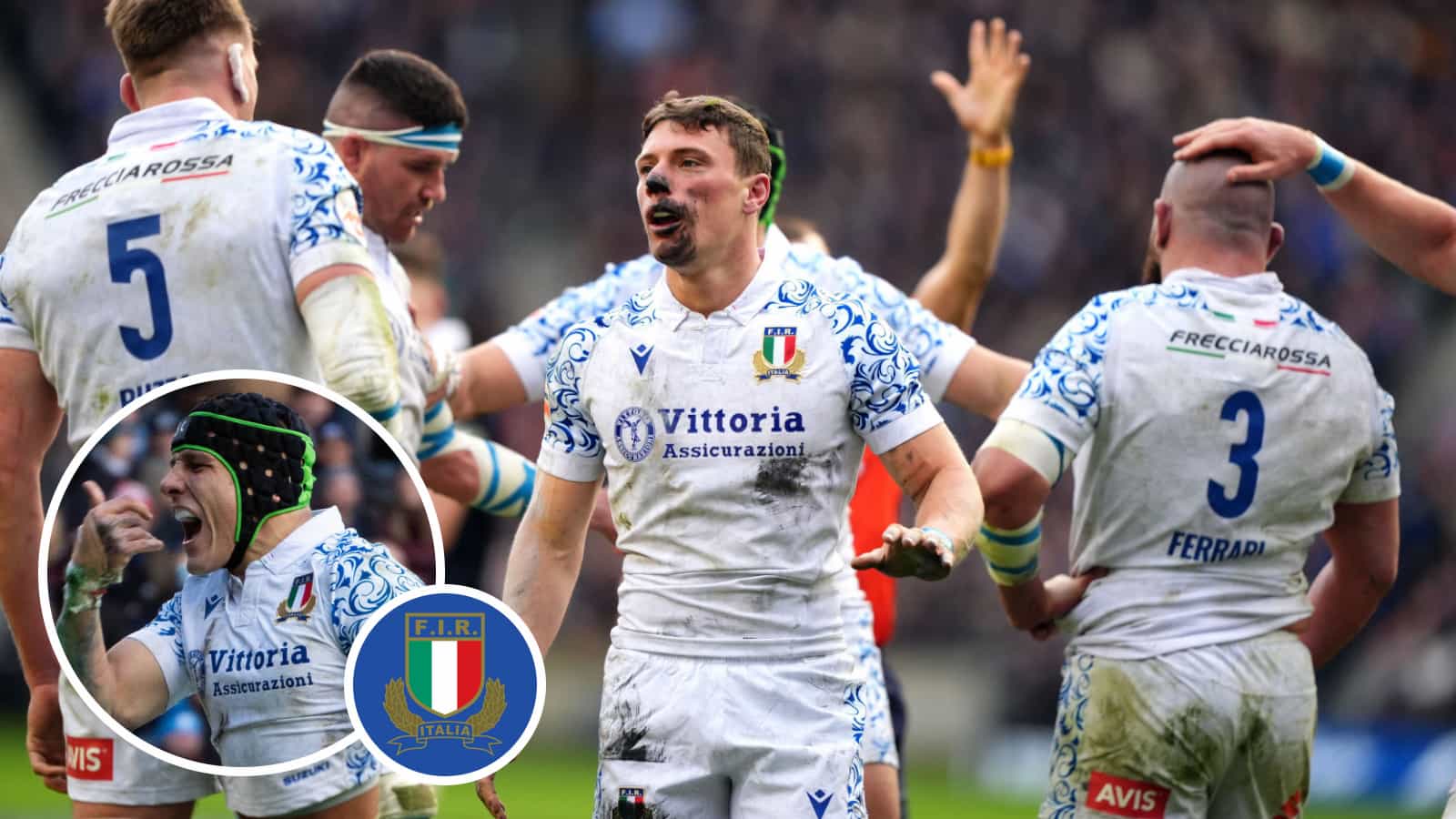 Italy player ratings v Scotland: 'Prop idols' excel for Azzurri : Planet Rugby