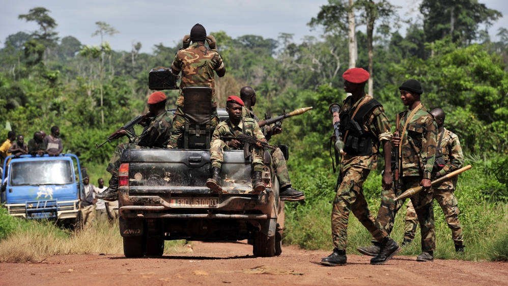 Ivory Coast soldiers