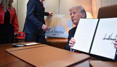 Donald Trump : le président américain signe un nouveau décret proclamant le 9 février comme "jour du Golfe d’Amérique"