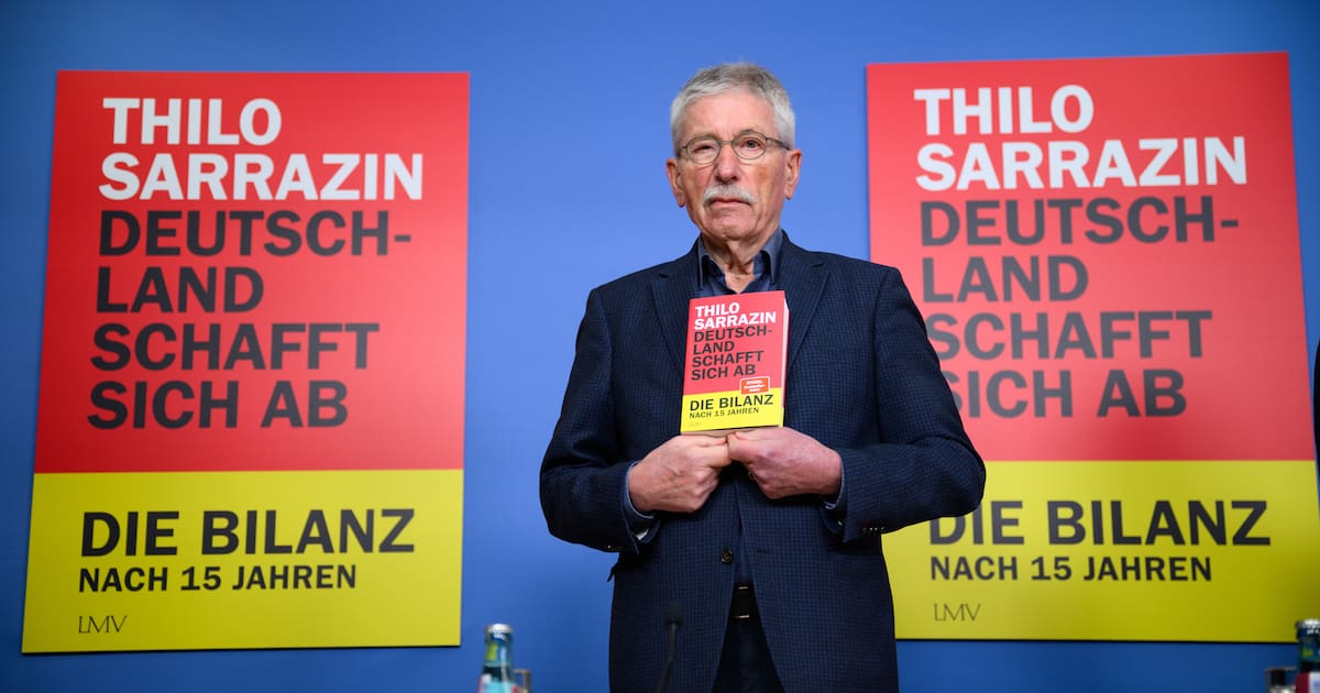 Thilo Sarrazins "Deutschland schafft sich ab" wird 15 Jahre: Angst essen Deutschland auf