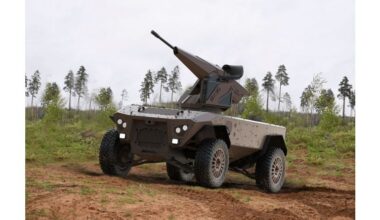 KNDS robotic vehicle
