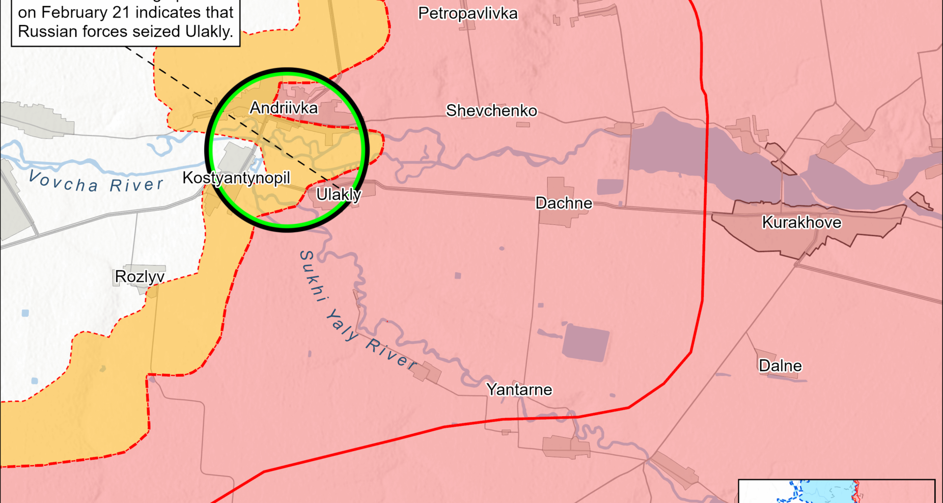 Russian Offensive Campaign Assessment, February 21, 2025