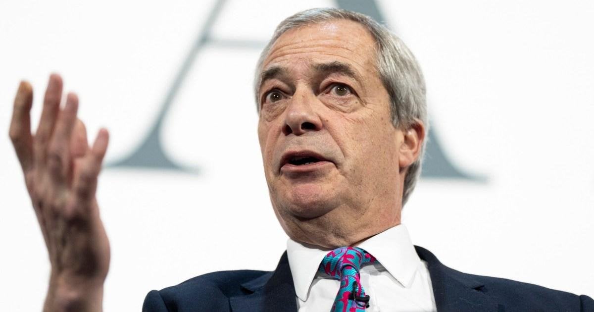Nigel Farage backs Trump’s call for elections in Ukraine