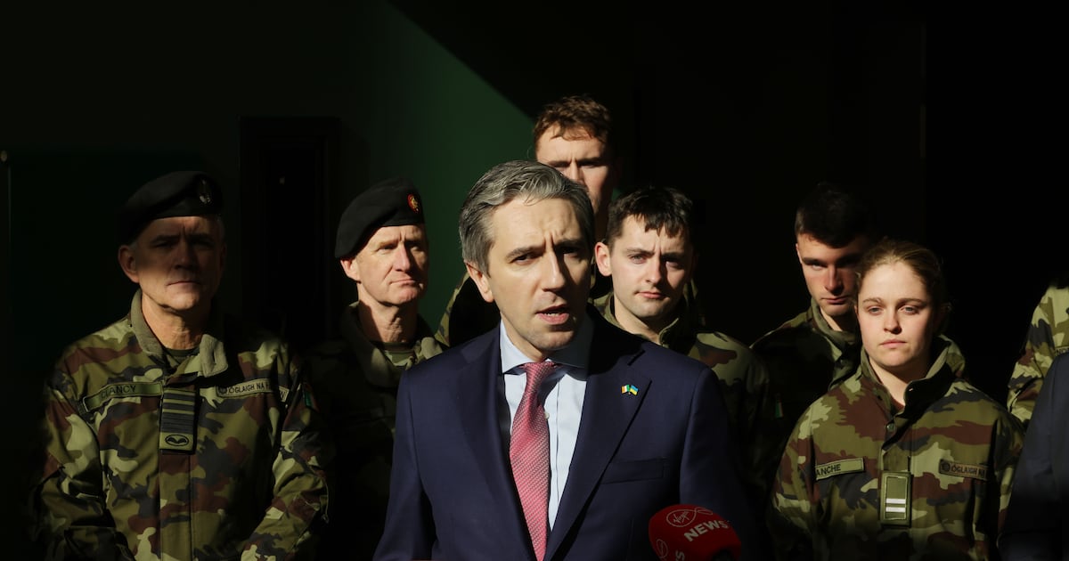 Ireland has ‘a lot of catching up to do’ on defence spending, says Simon Harris – The Irish Times