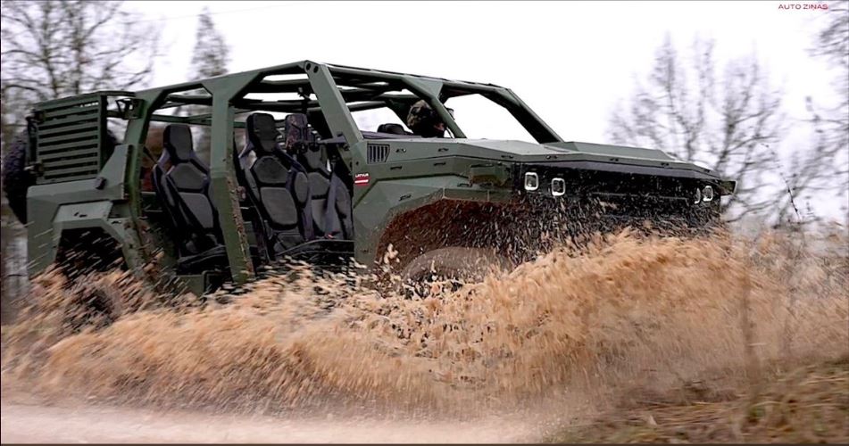 Latvia Developed National Military Buggy Fox. It Is Currently Being Tested