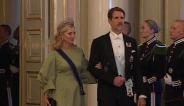 The royal girlfriend who came down the ski slope a bride