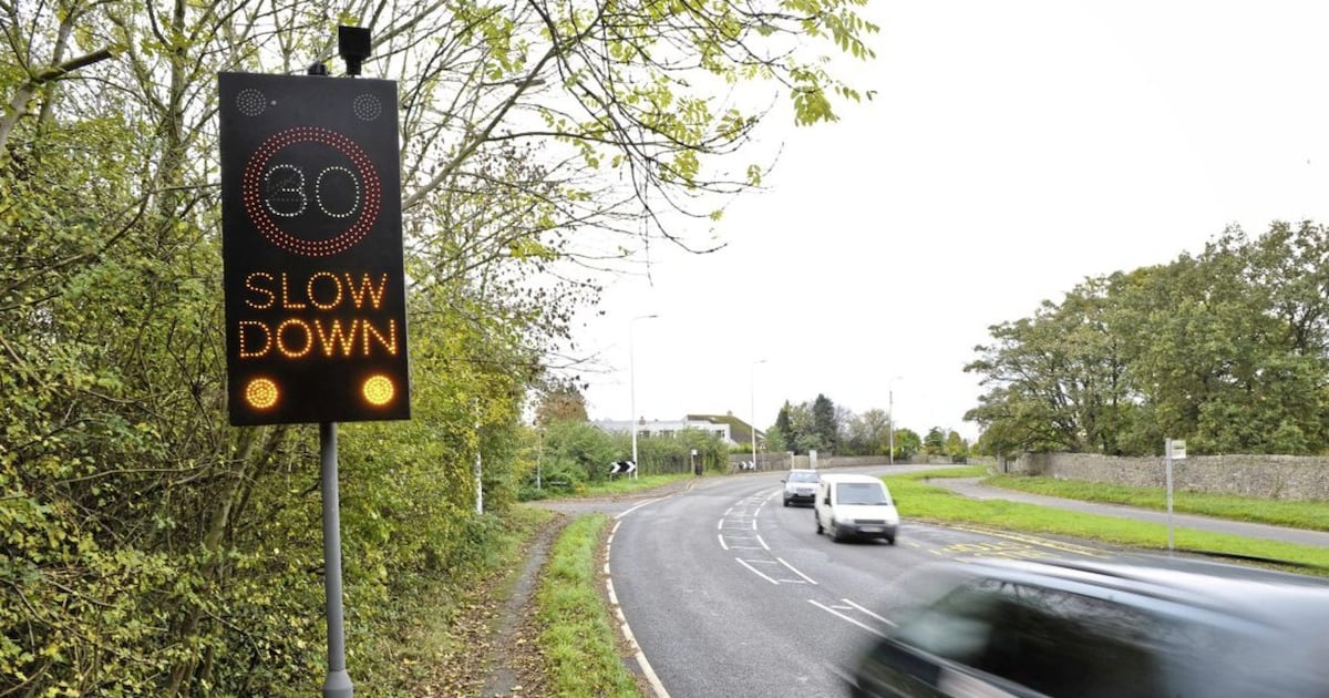 Motorist caught speeding at 100mph on 30mph road in Northern Ireland – The Irish News