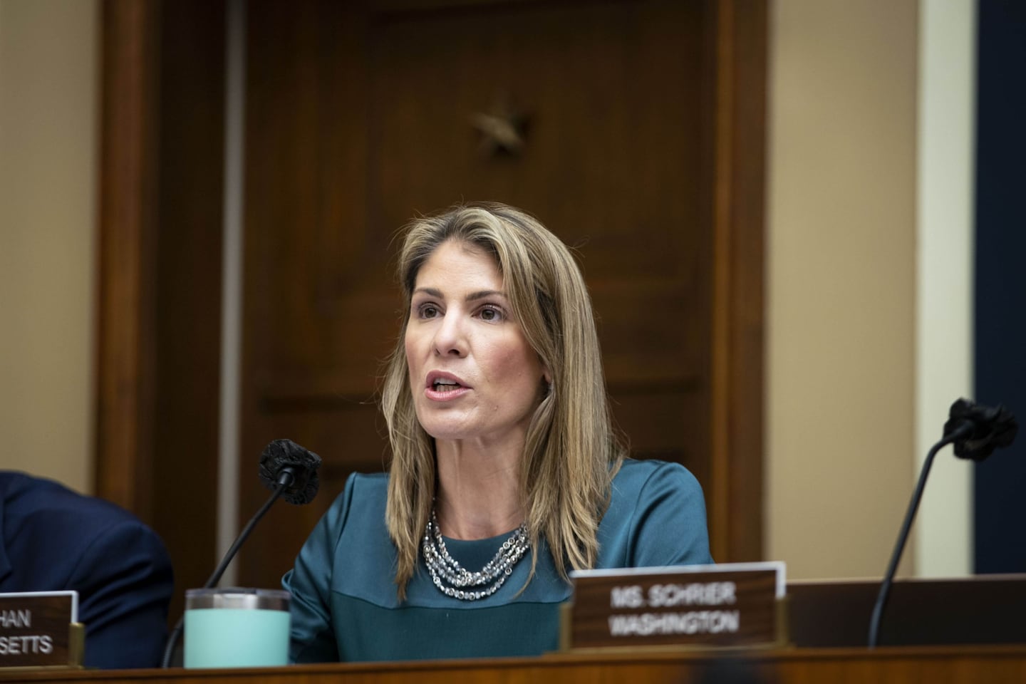 Representative Lori Trahan speaks during a House Energy and Commerce Subcommittee in Washington D.C. on April 6, 2022.