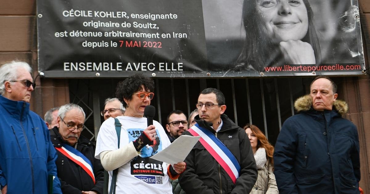 Iran : la famille de Cécile Kohler en appelle à Macron, au 1000e jour de sa détention