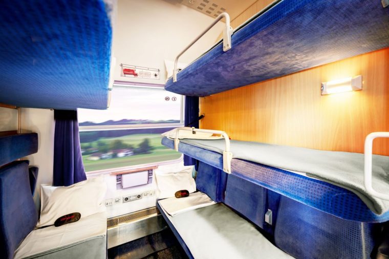 A couchette cabin (Photo: European Sleeper)