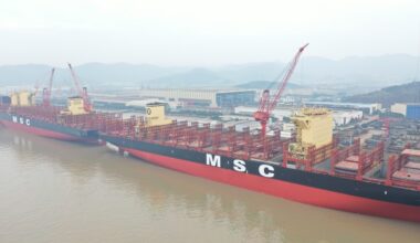 MSC turns to China again, orders LNG dual-fuel containership fleet