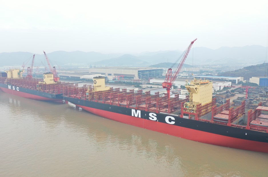 MSC turns to China again, orders LNG dual-fuel containership fleet