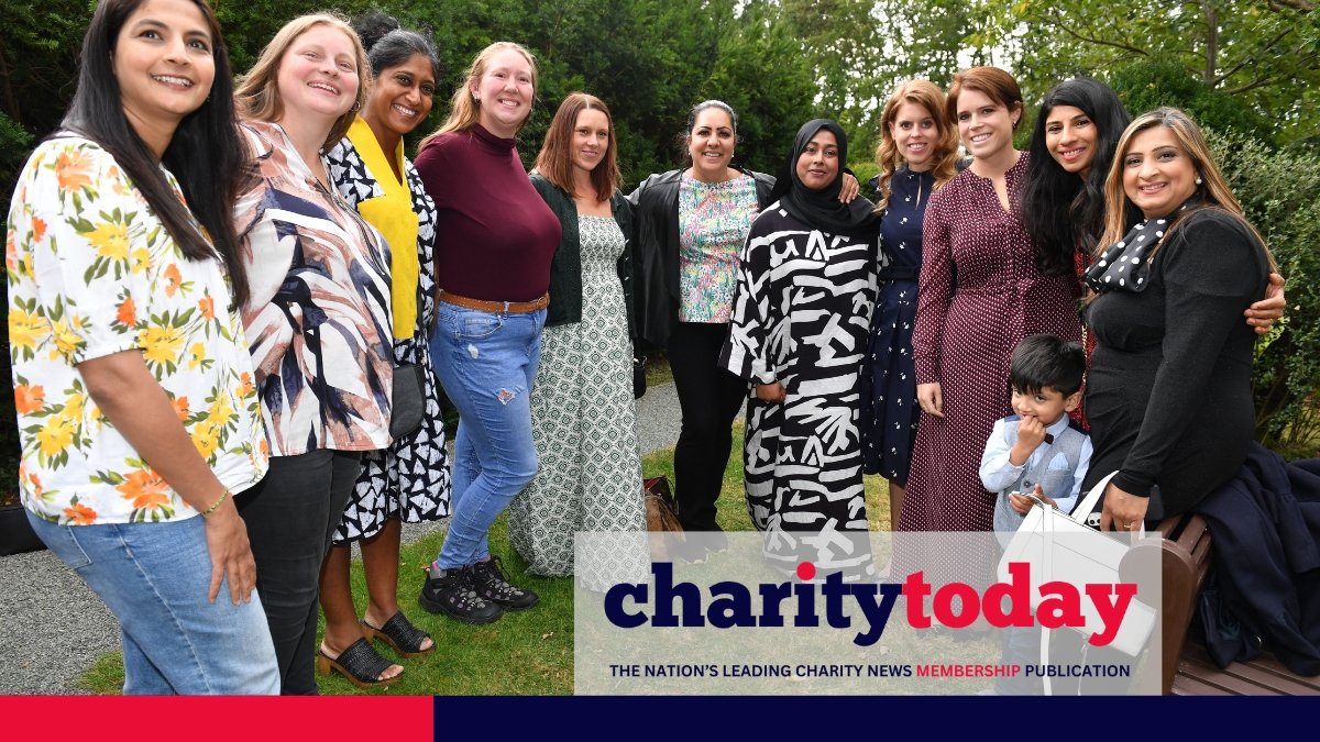 Princesses Beatrice and Eugenie attend children's hospice summer garden party