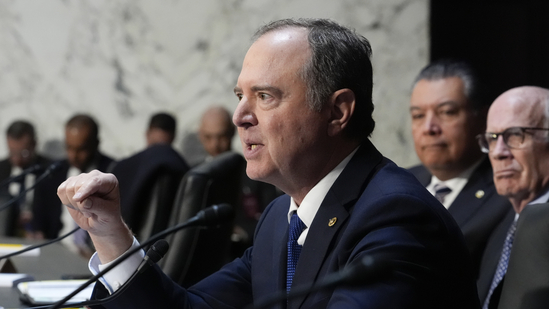 Following Senator Adam Shiff's harsh criticism of Patel, several people on X have speculated that he may be named in the list of FBI's head “enemies” who were mentioned in his 2023 book Government Gangsters.(AP)