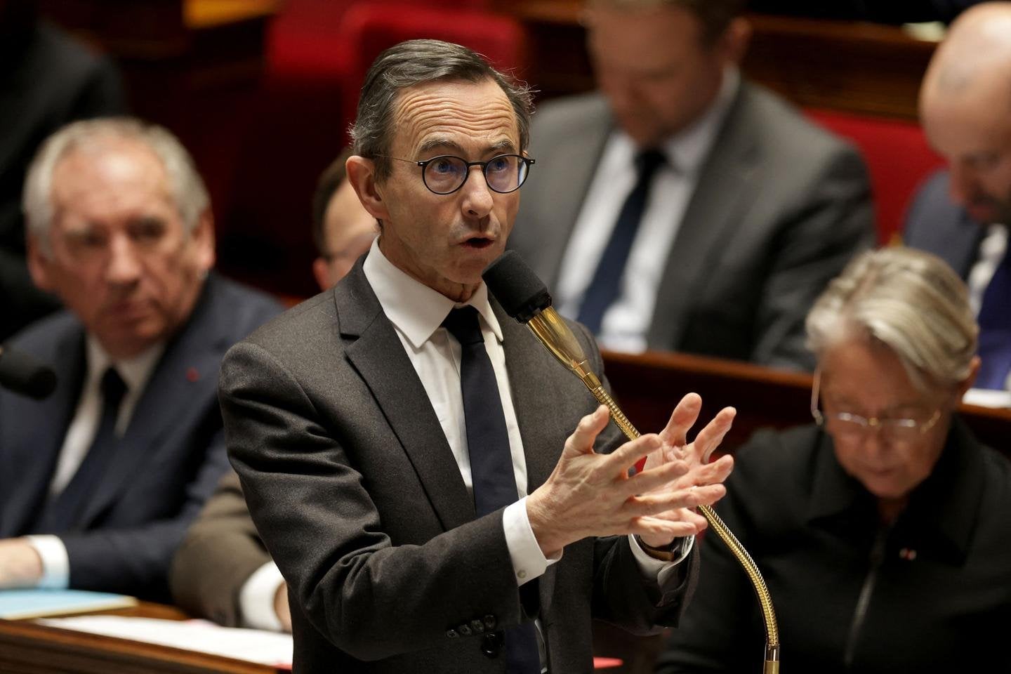 Bruno Retailleau annonce sa candidature à la présidence du parti Les Républicains