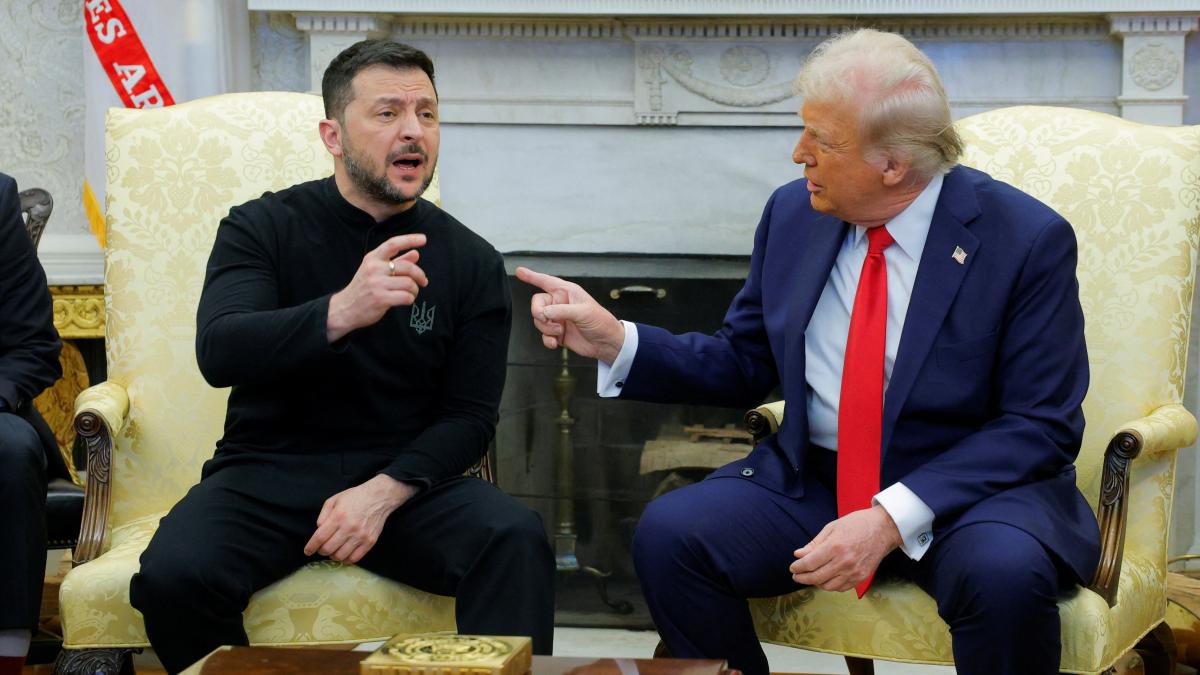 Ukraine-Krieg: ++ „Kann zurückkommen, wenn er für den Frieden bereit ist“, Trump lässt Pressekonferenz platzen ++ Liveticker