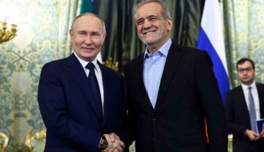 Vladimir Putin and Iran President