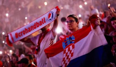 Croatian fans invade Oslo for world handball final