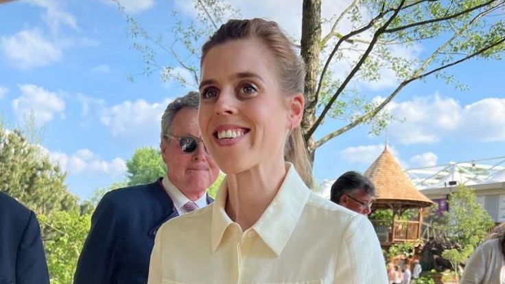 Princess Beatrice is radiant as she and Edoardo Mapelli Mozzi attend the Chelsea Flower Show - amidst reports she is preparing for a more ‘prominent’ role in the royal family