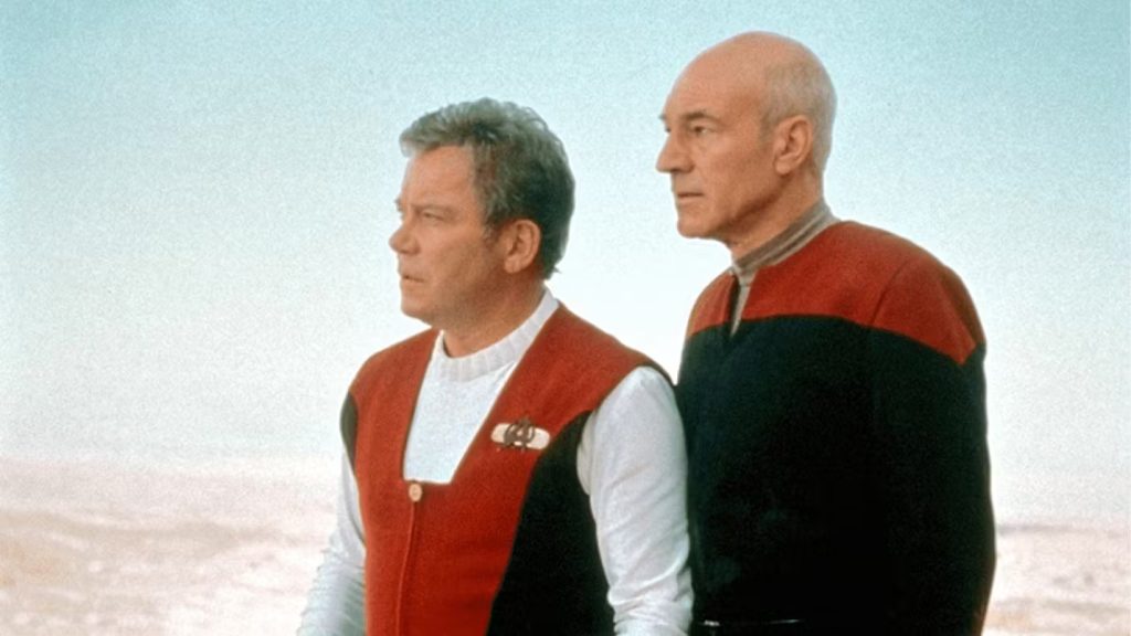 William Shatner and Patrick Stewart