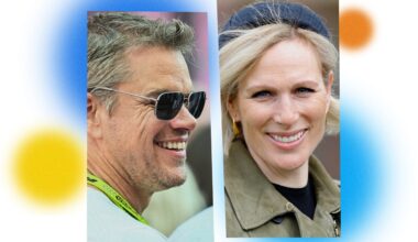 Princess Beatrice, Zara Tindall, and Matt Damon Enjoyed a Day at the Races