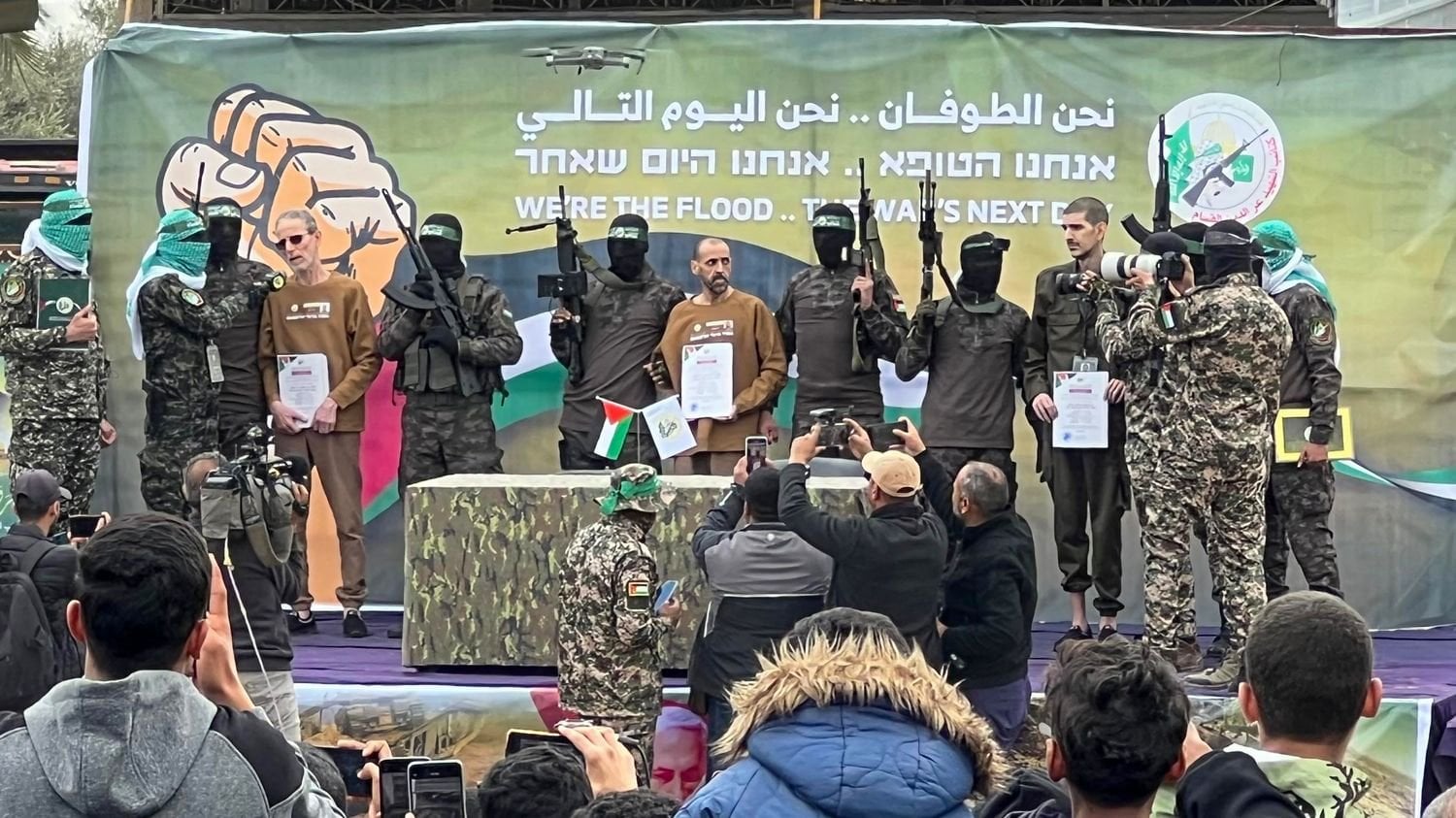 Otages israéliens libérés par le Hamas : une mise en scène digne d'"un cirque morbide" pour Ruth Berdah-Canet, membre du Forum des familles d'otages