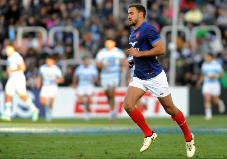 Melvyn Jaminet's last game of rugby was for France against Argentina in Mendoza on July 6 (Andres Larrovere)