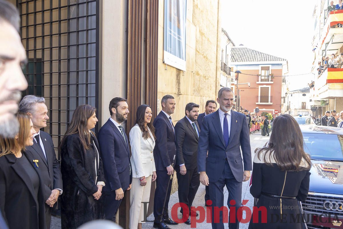 #Fotos Visita de los reyes de España a Caravaca (exposición Rafael Tegeo)