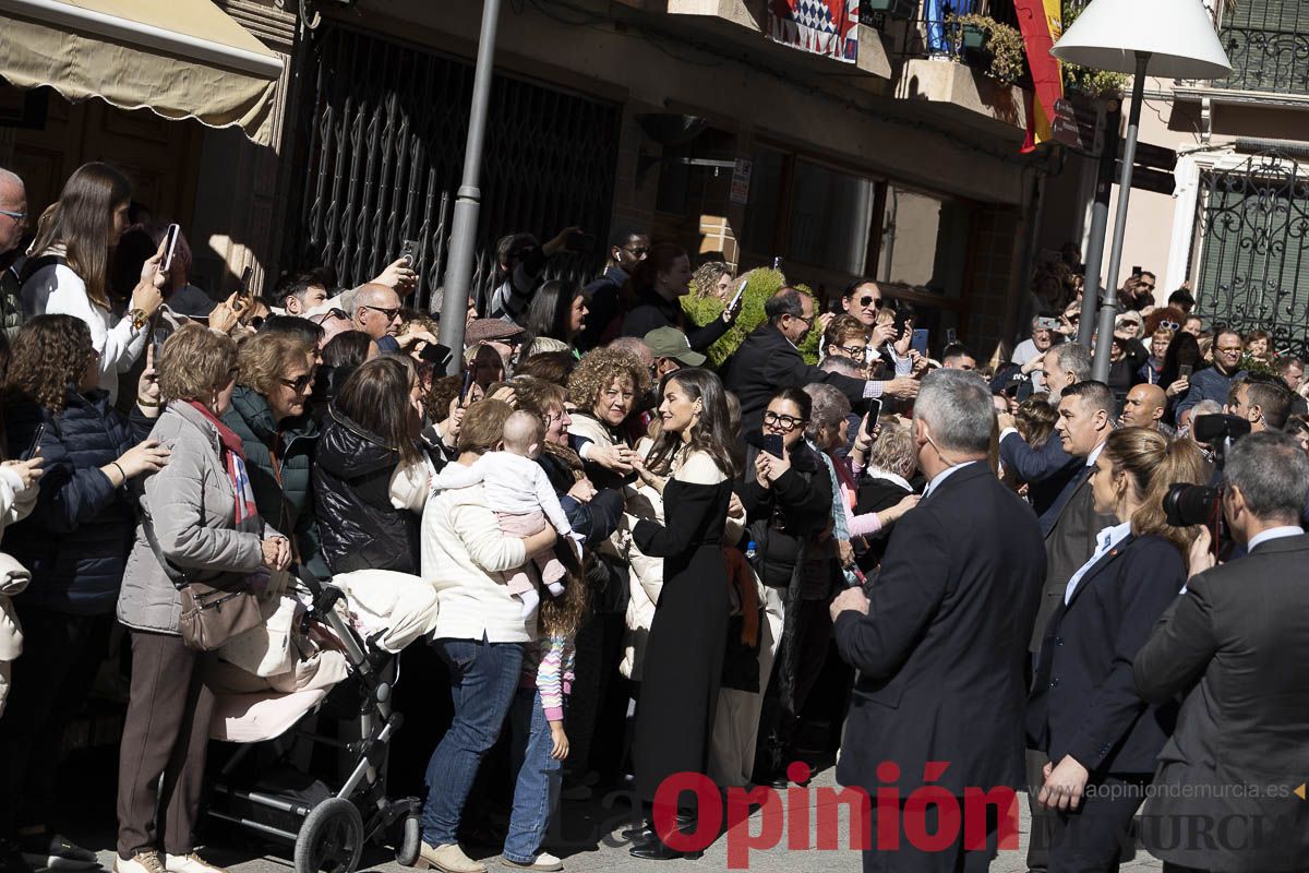 #Fotos Visita de los reyes de España a Caravaca (exposición Rafael Tegeo)