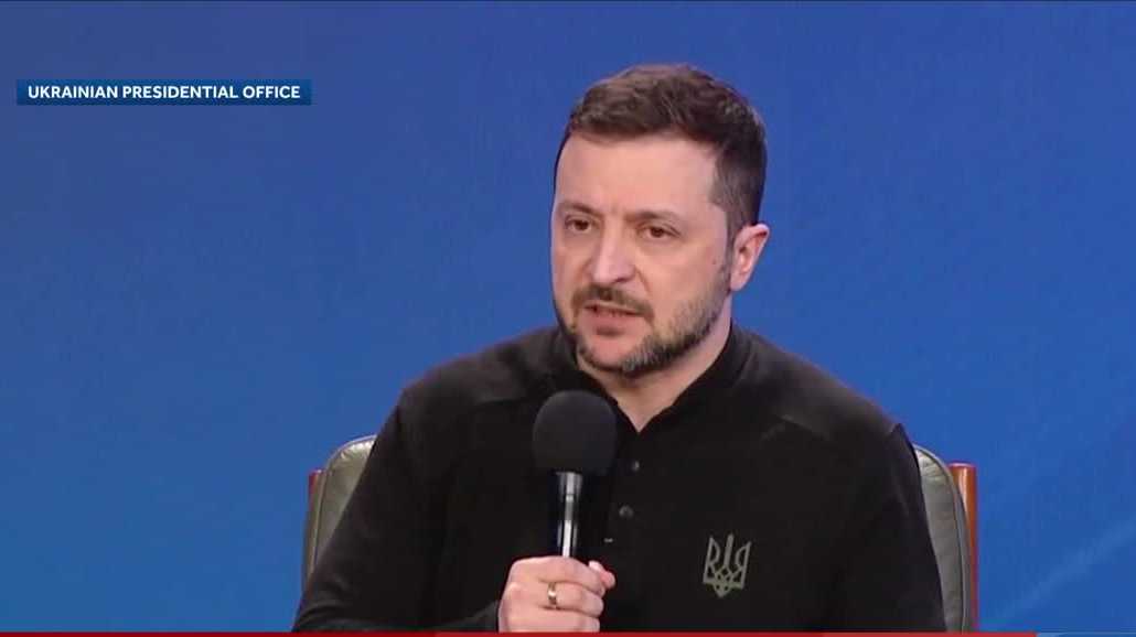 Zelenskyy says he’s willing to step down as president for a NATO membership