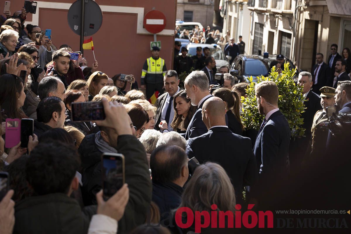 #Fotos Visita de los reyes de España a Caravaca (exposición Rafael Tegeo)