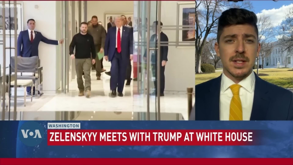 US President Trump hosts Ukrainian President Zelenskyy at White House