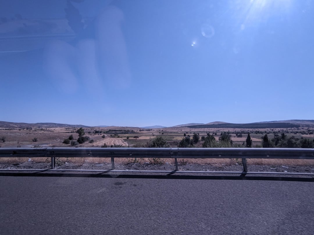Passing through Ankara