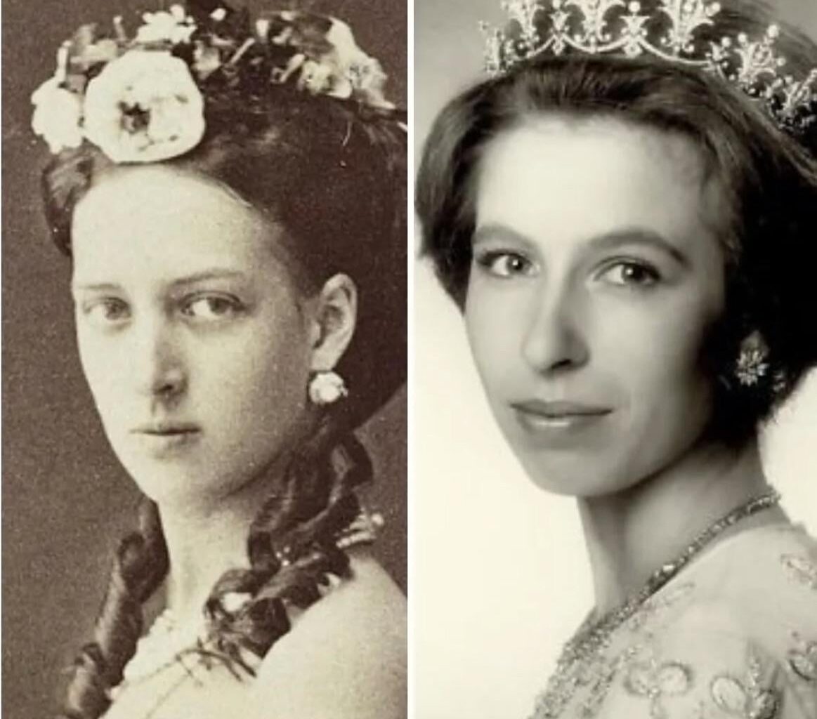 Twinning: Queen Alexandra and Princess Anne