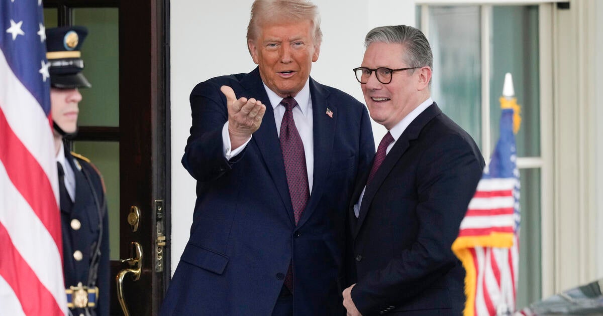 Trump accepts invitation to visit Britain from King Charles as he meets with PM Keir Starmer