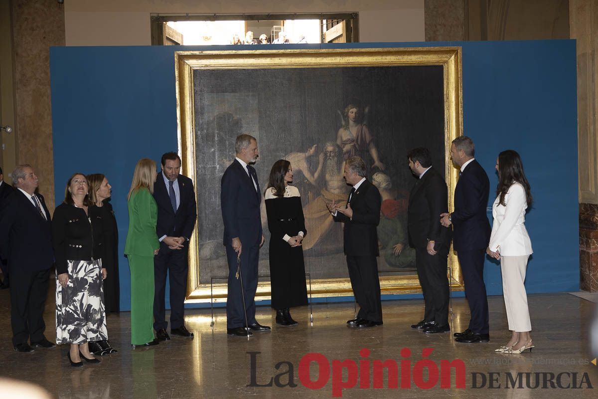 #Fotos Visita de los reyes de España a Caravaca (exposición Rafael Tegeo)