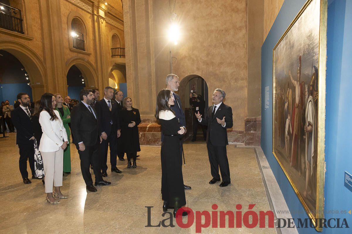 #Fotos Visita de los reyes de España a Caravaca (exposición Rafael Tegeo)