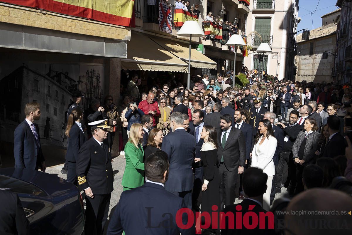 #Fotos Visita de los reyes de España a Caravaca (exposición Rafael Tegeo)
