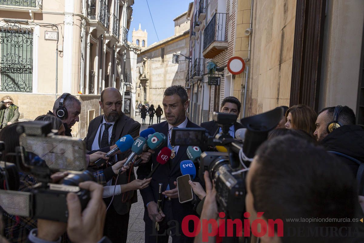 #Fotos Visita de los reyes de España a Caravaca (exposición Rafael Tegeo)