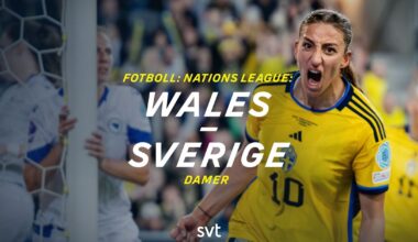 Fotboll: Sverige möter Wales i Nations League