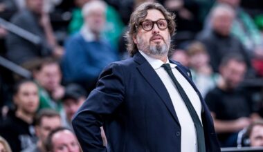 Trinchieri po pergalės žavėjosi jaunuoliais ir paaiškino, ką aikštėje turi daryti Brazdeikis