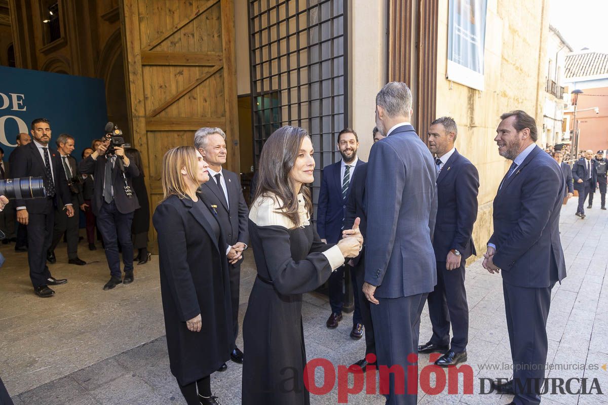 #Fotos Visita de los reyes de España a Caravaca (exposición Rafael Tegeo)