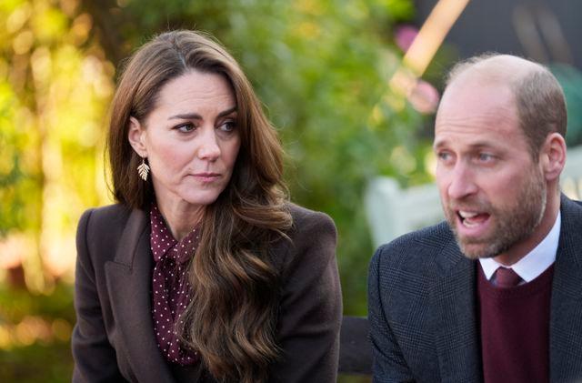 Kate Middleton and Prince William in Southport, England on October 10, 2024