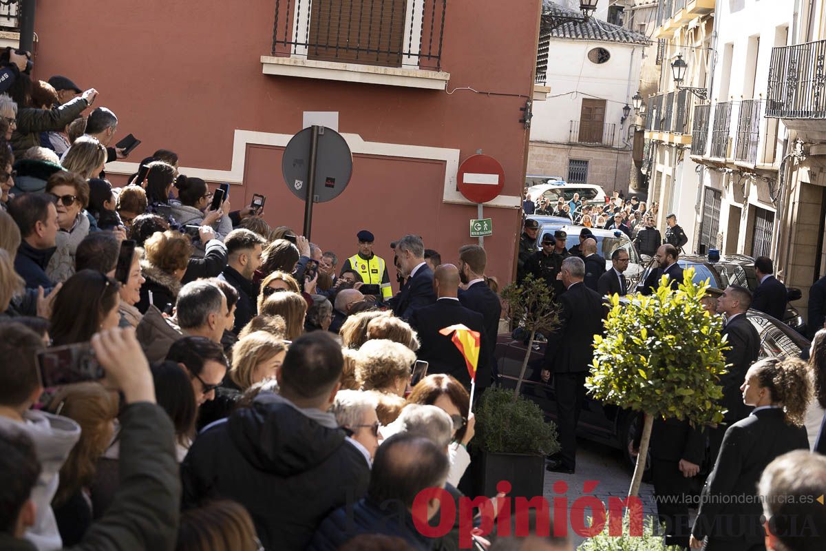 #Fotos Visita de los reyes de España a Caravaca (exposición Rafael Tegeo)