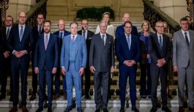 Belgian coalition government. Photo courtesy of Amnesty International