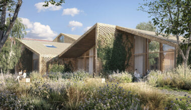 bjarke ingels group unveils sankt lukas hospice, a village-like center in denmark's woodlands