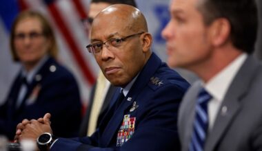 Trump administration fires top US general and Navy chief in unprecedented purge of military leadership
