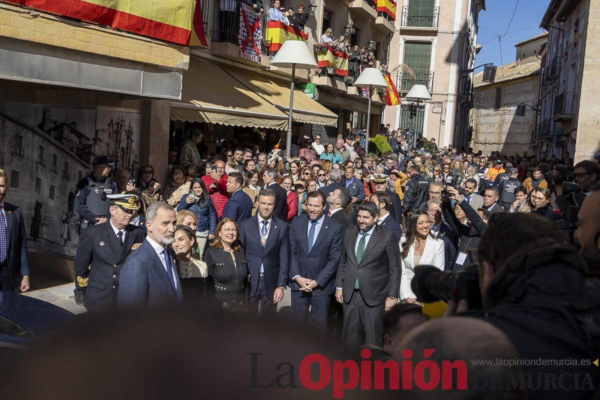#Fotos Visita de los reyes de España a Caravaca (exposición Rafael Tegeo)