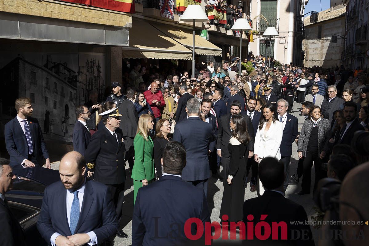 #Fotos Visita de los reyes de España a Caravaca (exposición Rafael Tegeo)