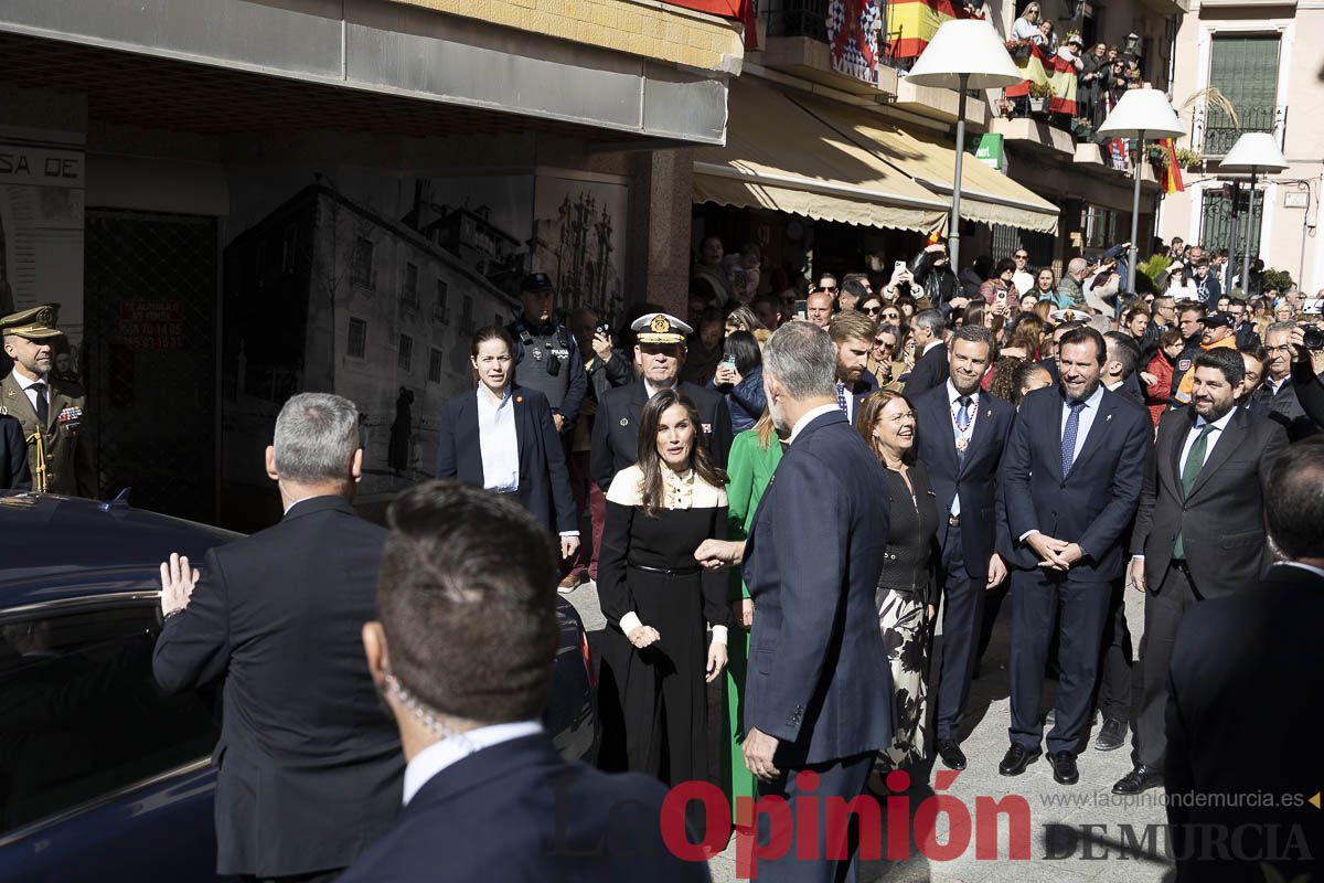 #Fotos Visita de los reyes de España a Caravaca (exposición Rafael Tegeo)